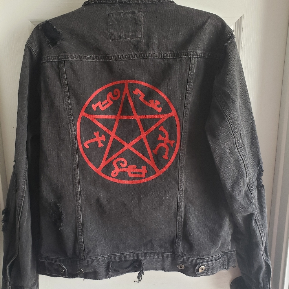 SPN inspired denim jacket